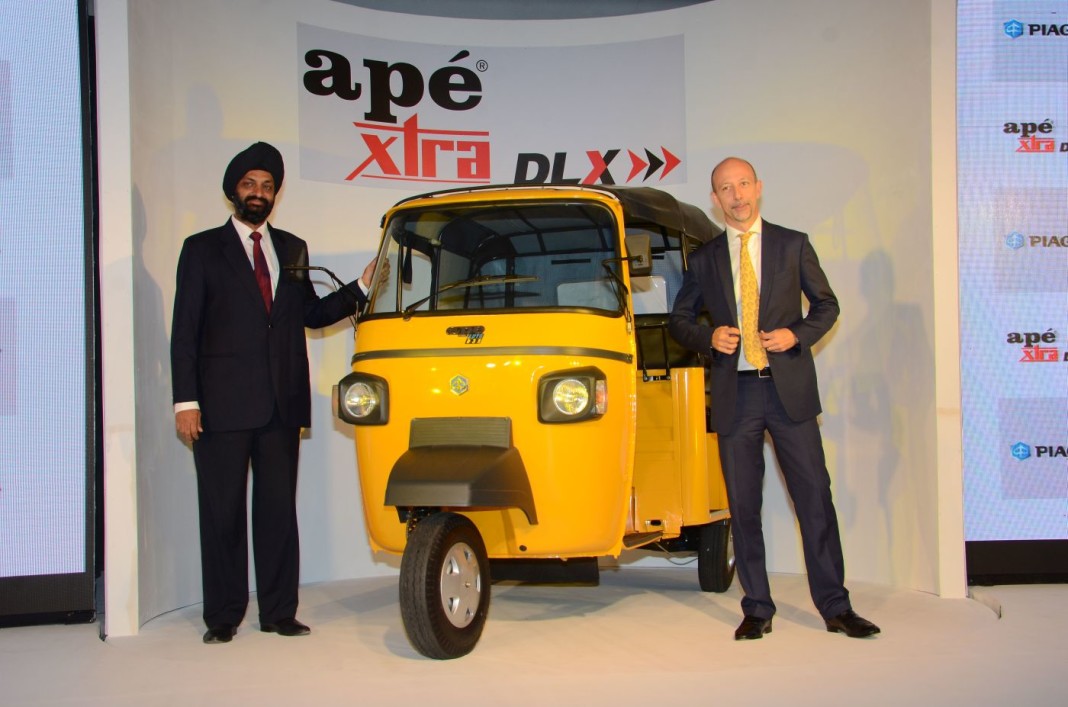 Piaggio launches the new APE XTRA DLX Model